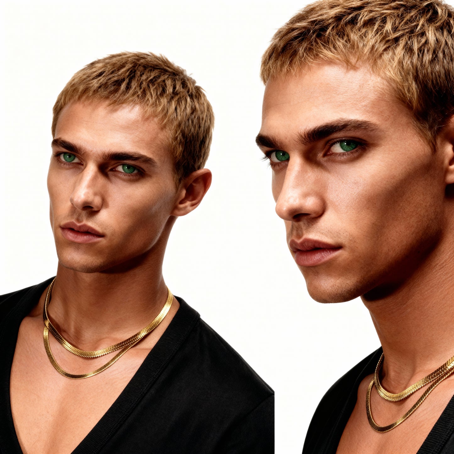 18k Gold Snake Chain - 2-5mm