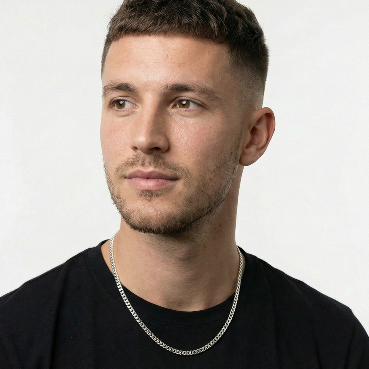 Silver Cuban Link Chain - 3-8mm