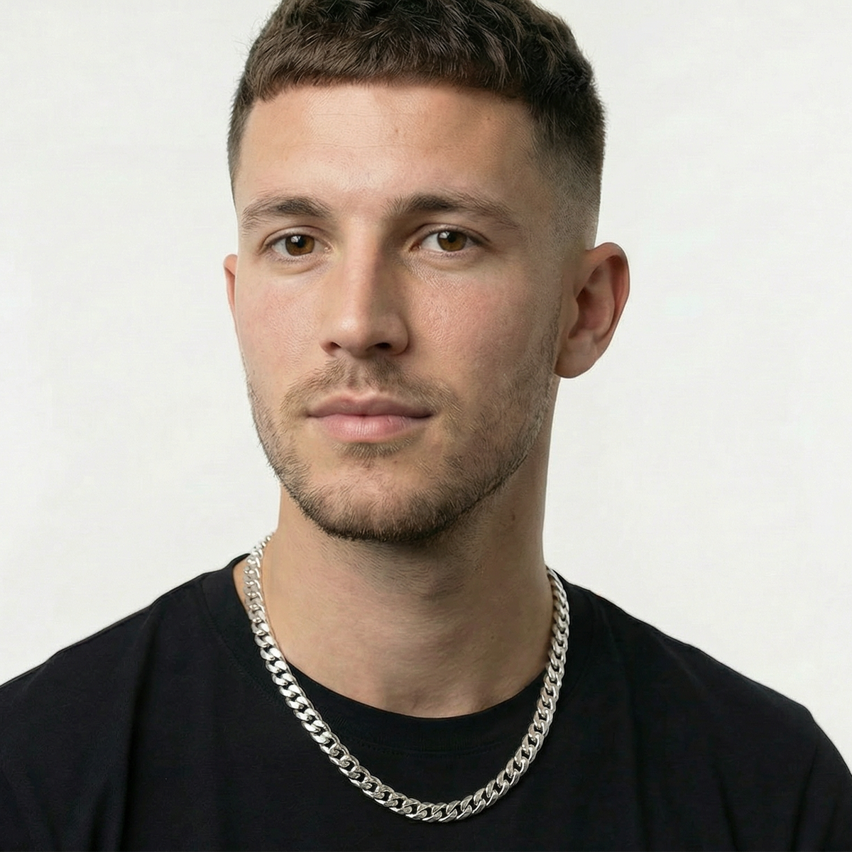 Silver Cuban Link Chain - 3-8mm