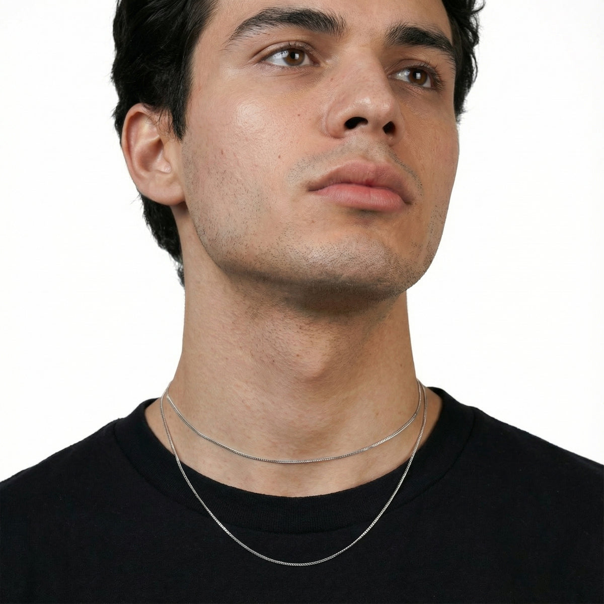 Ultra Thin Silver Snake Chain - 1-1.2mm