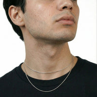 Ultra Thin Silver Snake Chain - 1-1.2mm