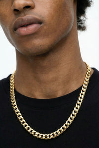 18K Gold Curb Chain - 3-8mm