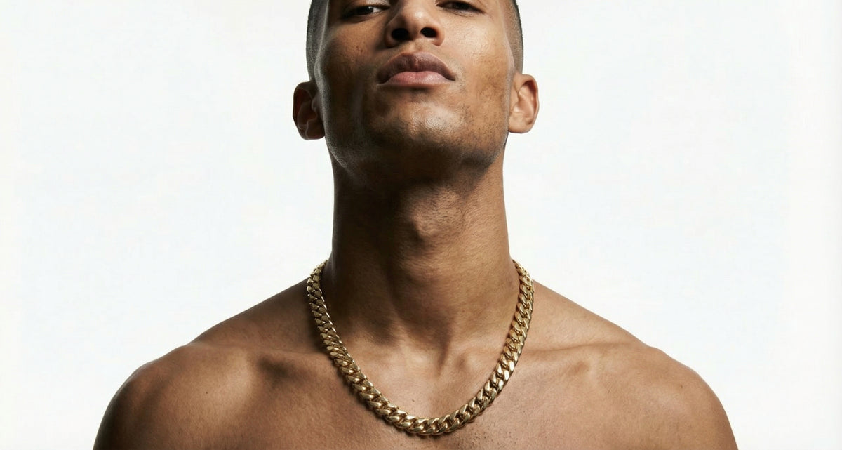 18K Gold Cuban Link Chain - 10-14mm