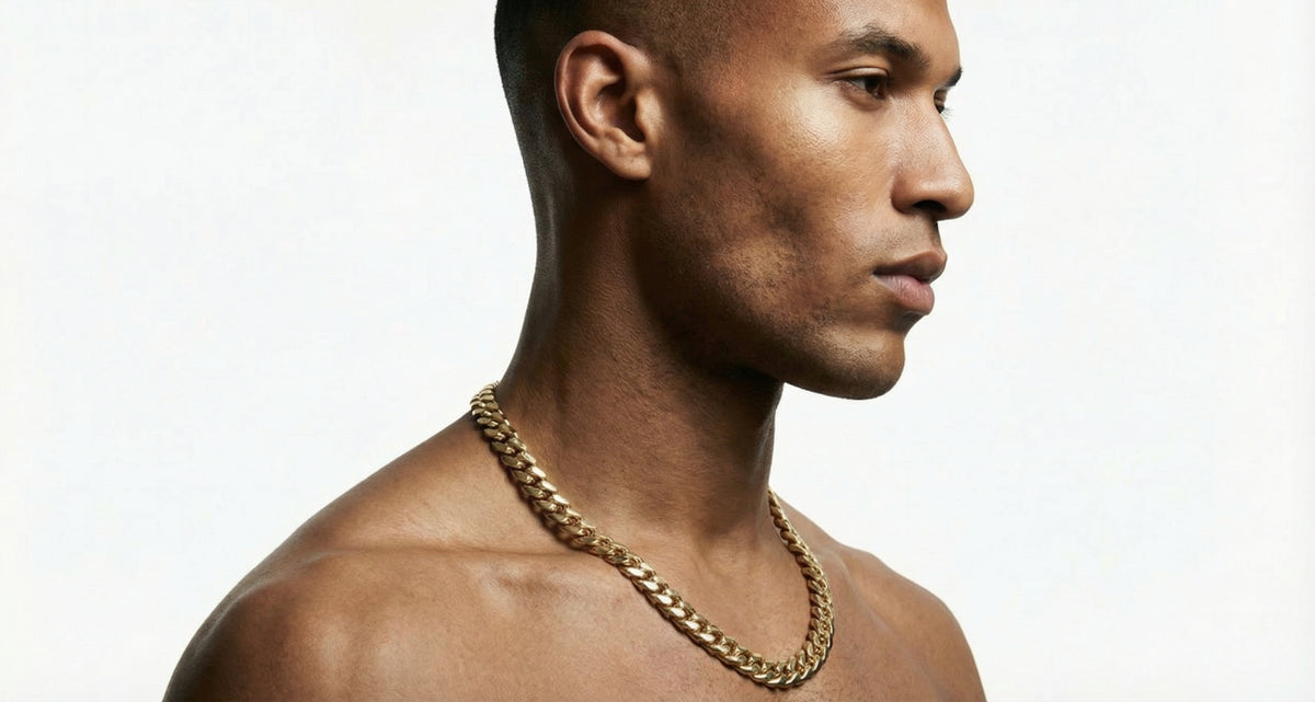 18K Gold Cuban Link Chain - 10-14mm