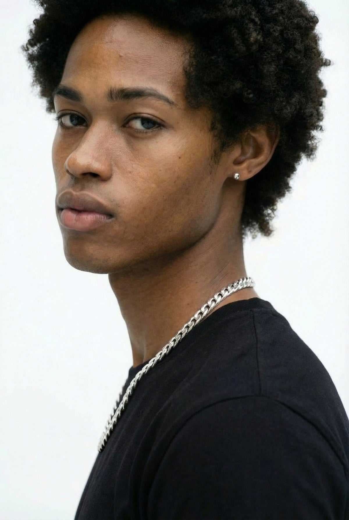 Silver Curb Chain - 3-8mm