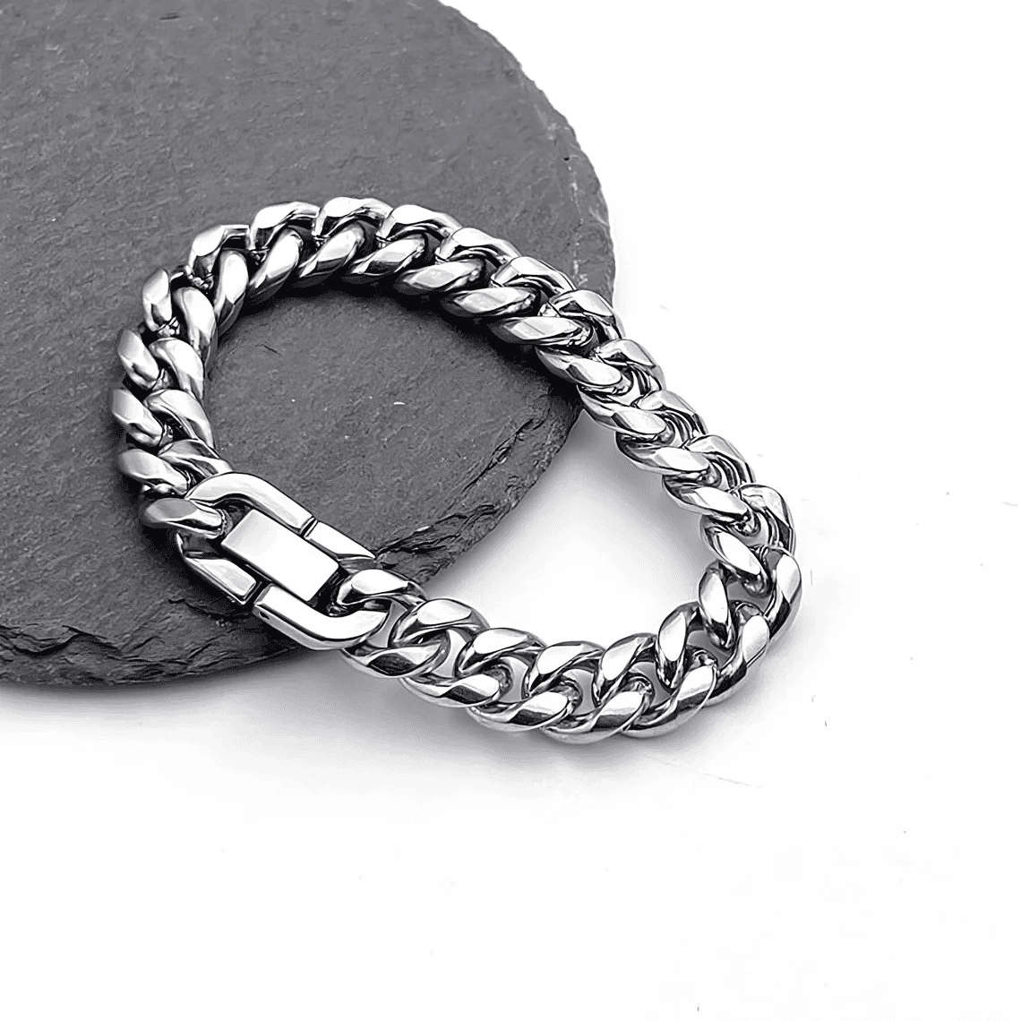 Stainless Steel Silver Bracelet 3mm/5mm/7mm/9mm/11mm
