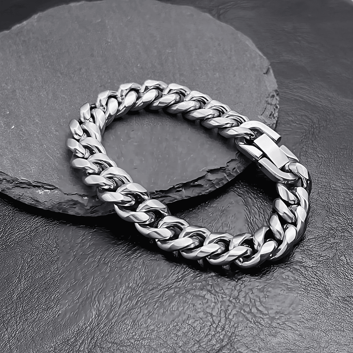 Stainless Steel Silver Bracelet 3mm/5mm/7mm/9mm/11mm