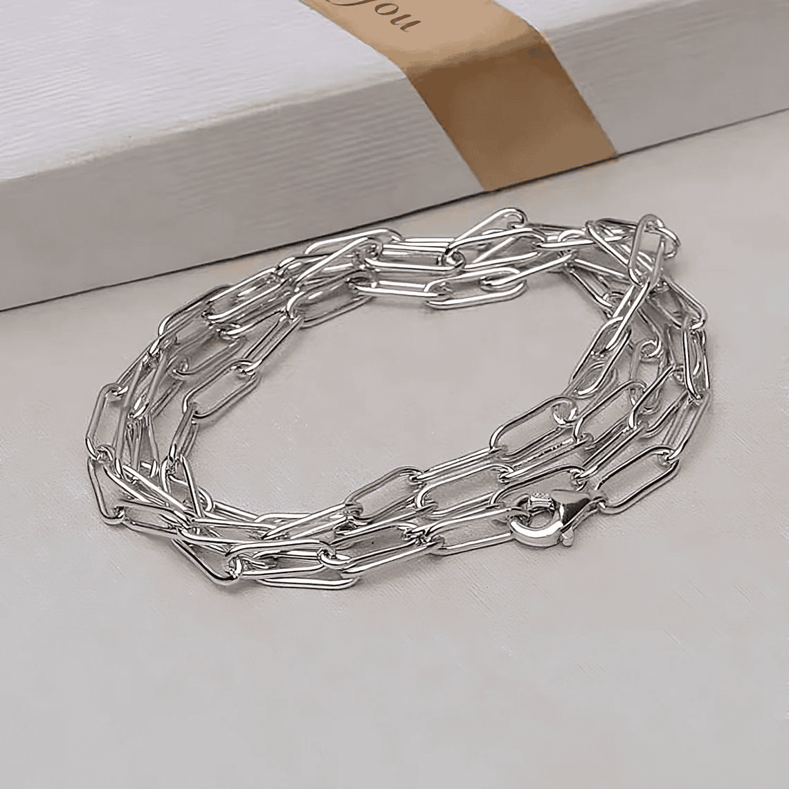Paperclip Necklace 4mm/5mm/6mm