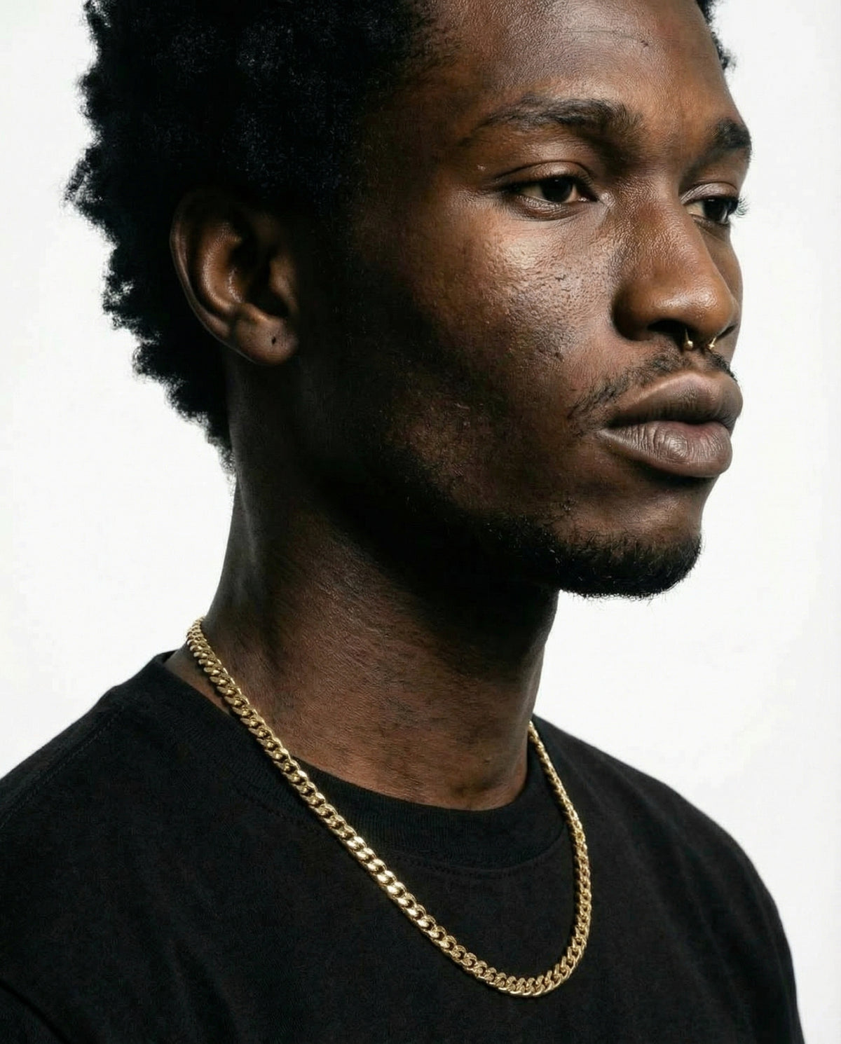 18K Gold Cuban Link Chain - 3-8mm