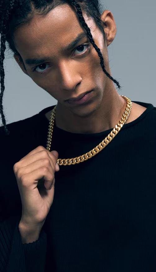 18K Gold Cuban Link Chain - 3-12mm