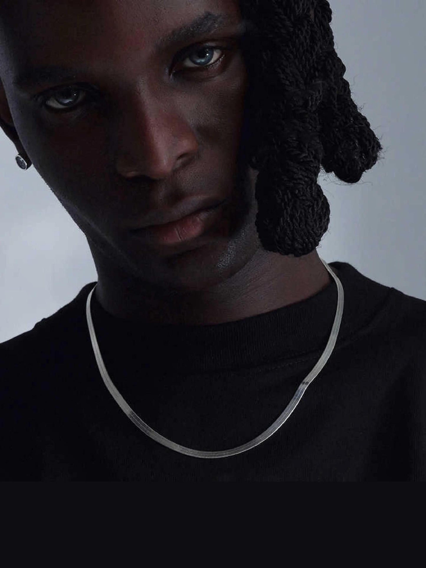 Silver Snake Chain – 2–5mm