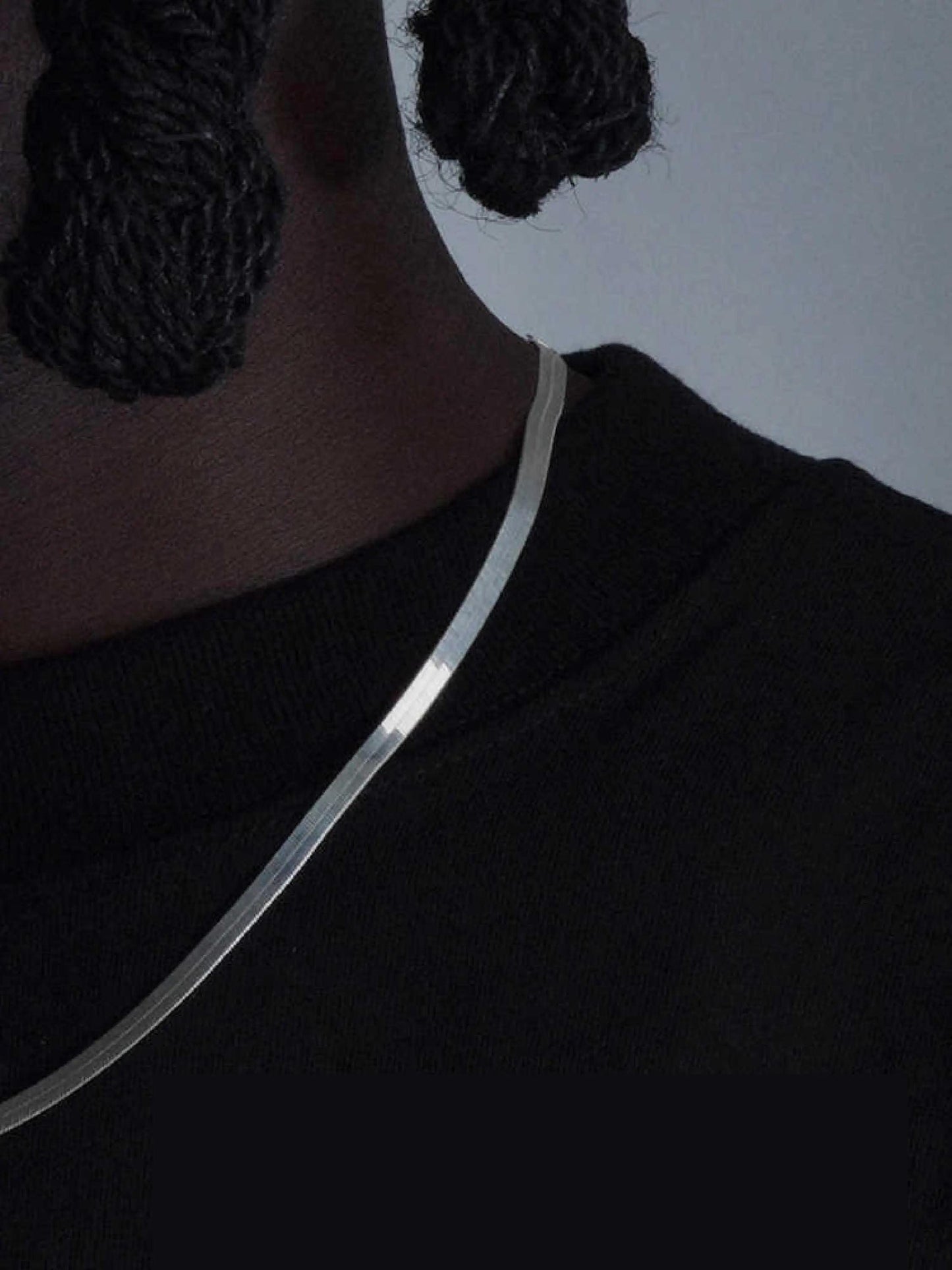 Silver Snake Chain – 2–5mm