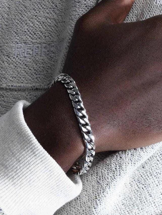 Cuban Link Bracelet – 3–11mm