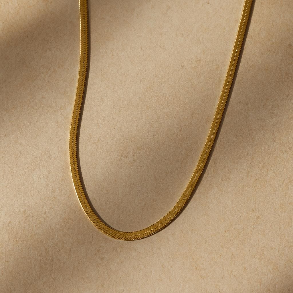 18k Gold Snake Chain - 2-5mm