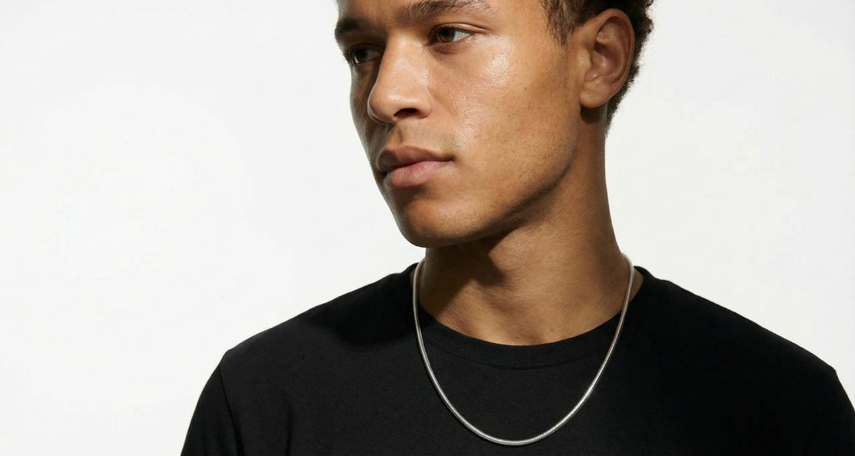 Silver Snake Chain – 2–5mm