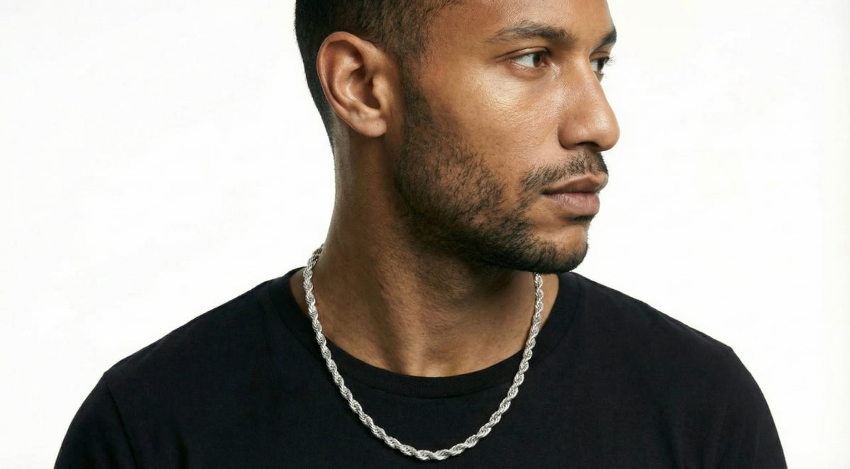 Twisted Rope Chain - 3mm-8mm