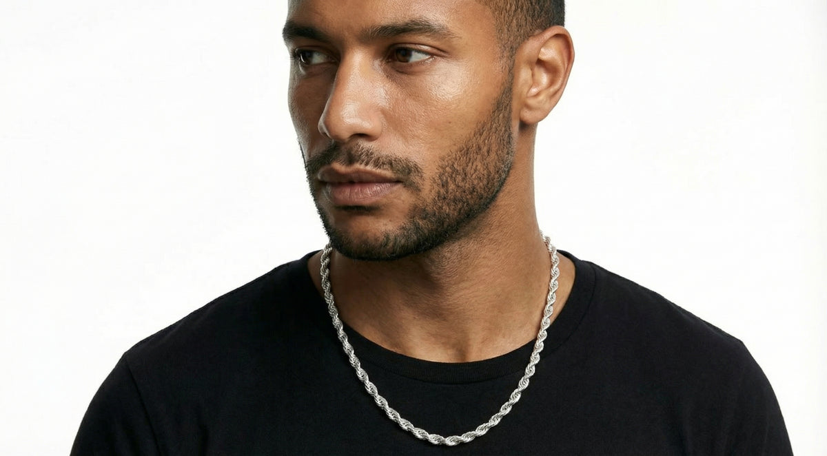 Twisted Rope Chain - 3mm-8mm