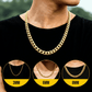 18K Gold Cuban Link Chain - 3-12mm