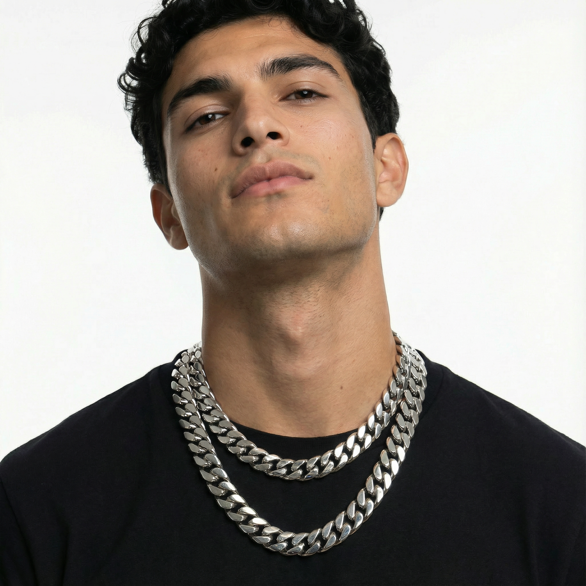 Thick Cuban Link Chain – 10–14mm