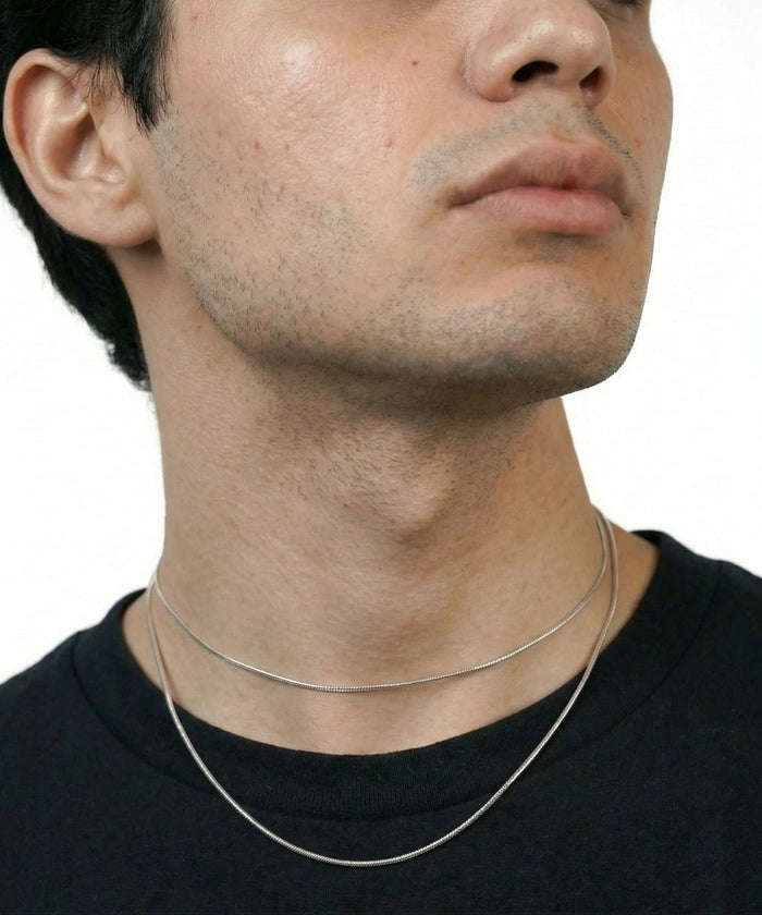 Ultra Thin Silver Snake Chain - 1-1.2mm