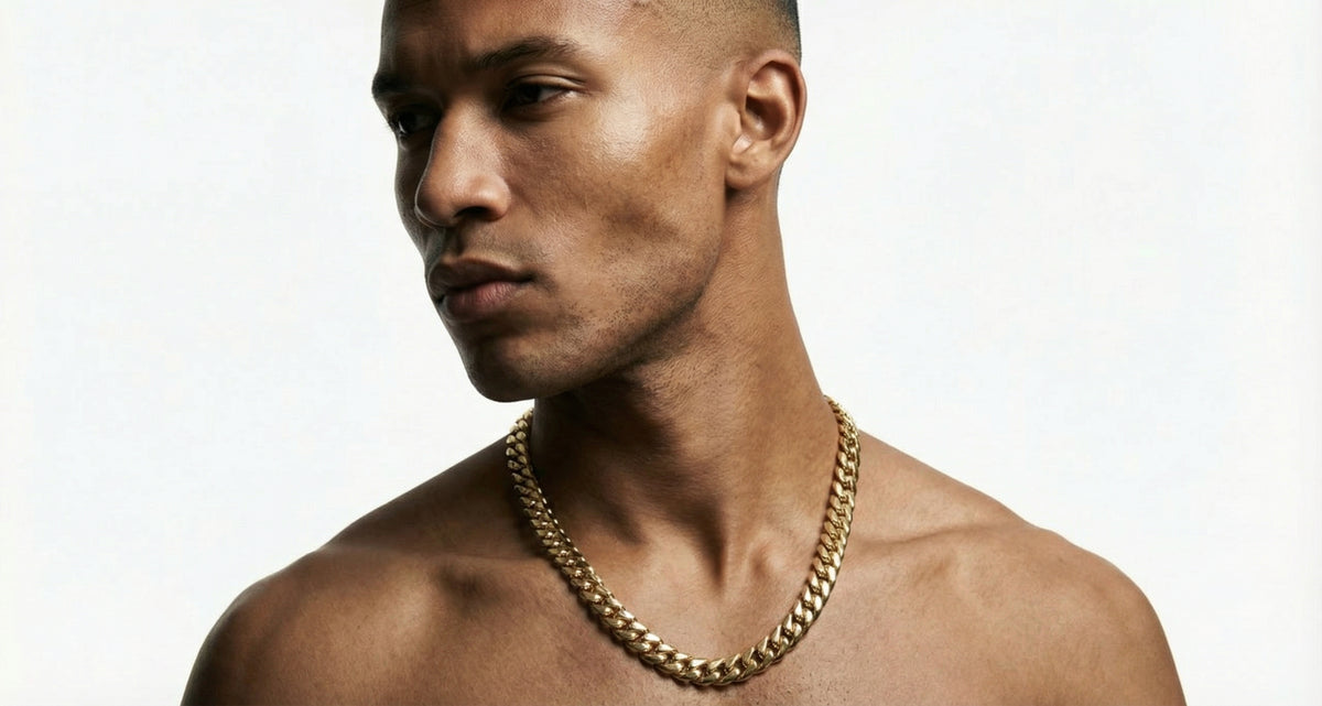 18K Gold Cuban Link Chain - 10-14mm