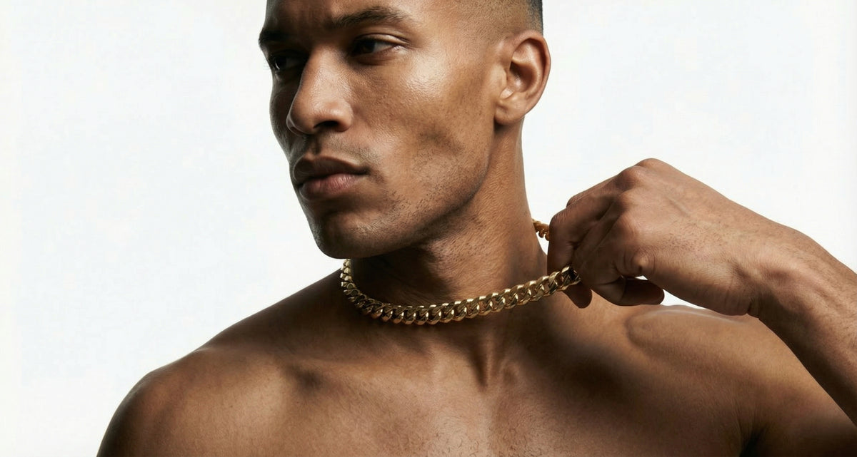 18K Gold Cuban Link Chain - 10-14mm