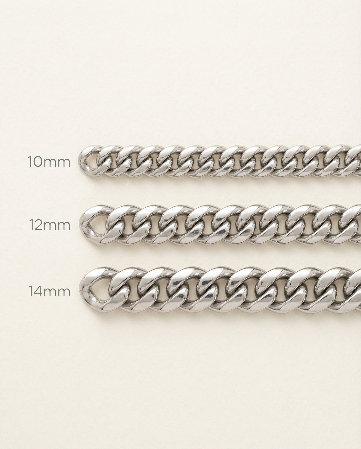 Thick Cuban Link Chain – 10–14mm