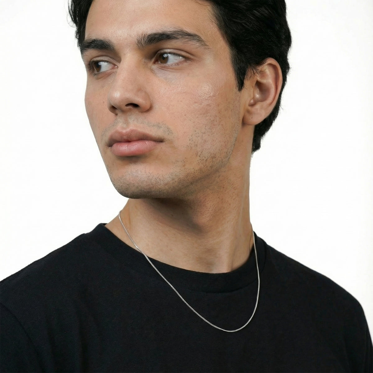 Ultra Thin Silver Snake Chain - 1-1.2mm