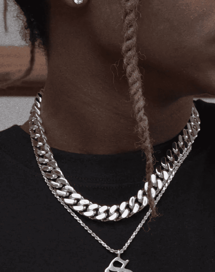Thick Cuban Link Chain – 10–14mm
