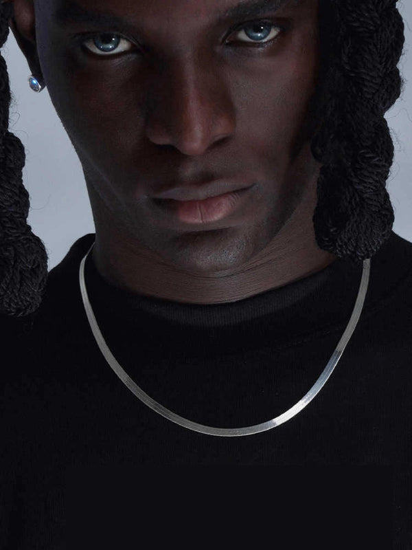 Silver Snake Chain – 2–5mm