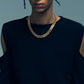 18K Gold Cuban Link Chain - 3-12mm