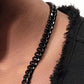 Black Cuban Link - 3-8mm