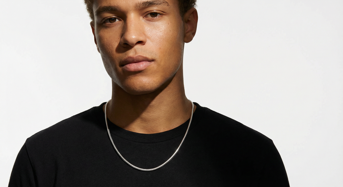 Silver Snake Chain – 2–5mm