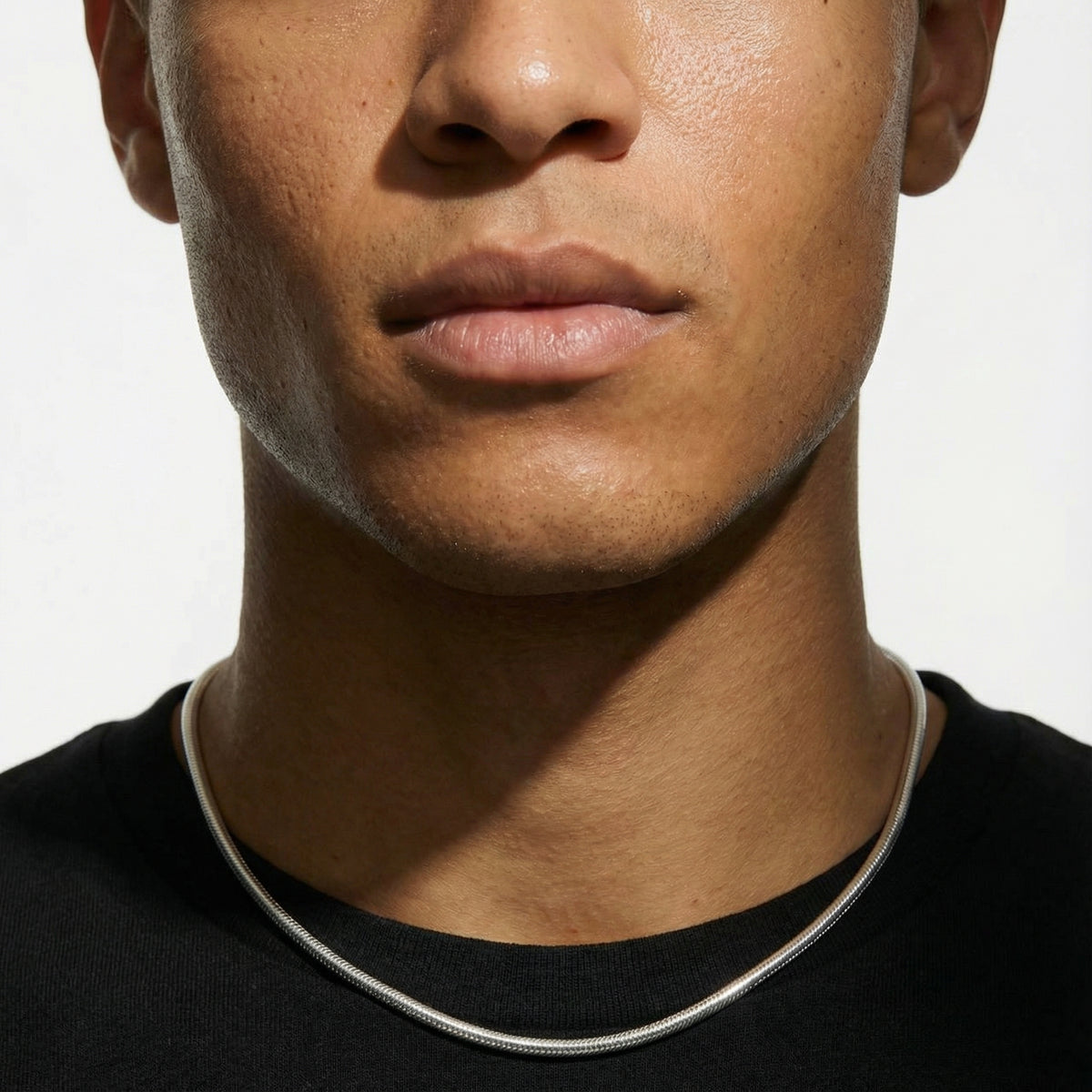 Silver Snake Chain – 2–5mm