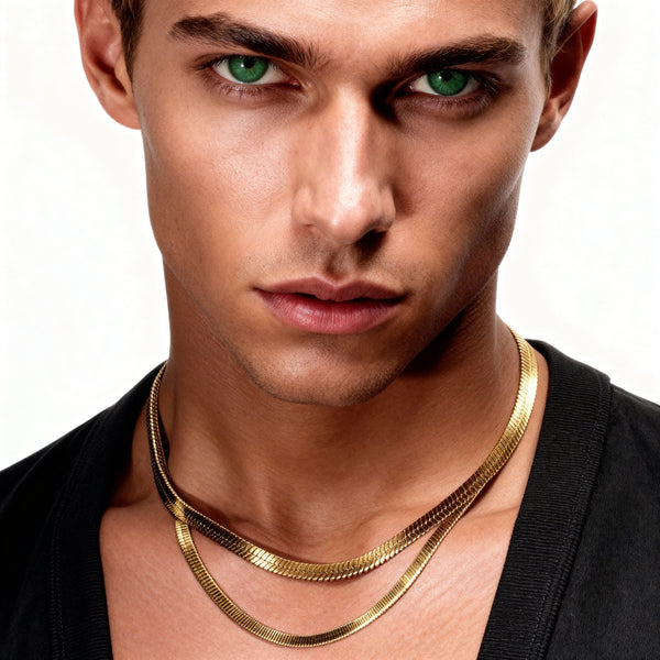 18k Gold Snake Chain - 2-5mm