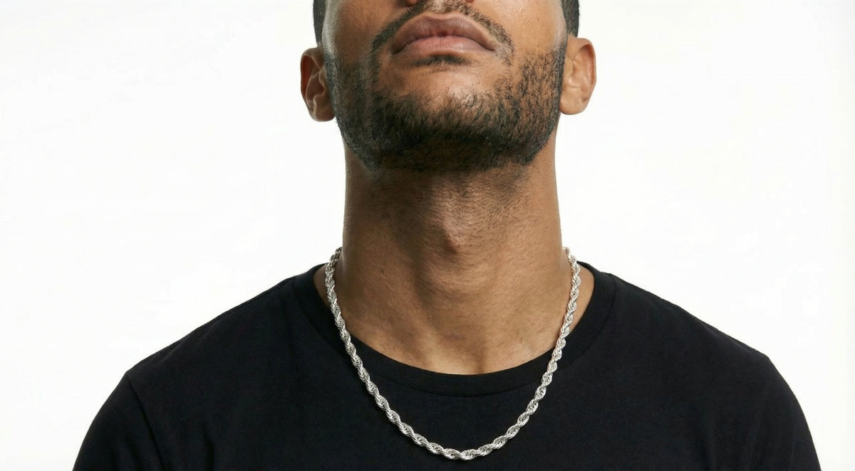 Twisted Rope Chain - 3mm-8mm