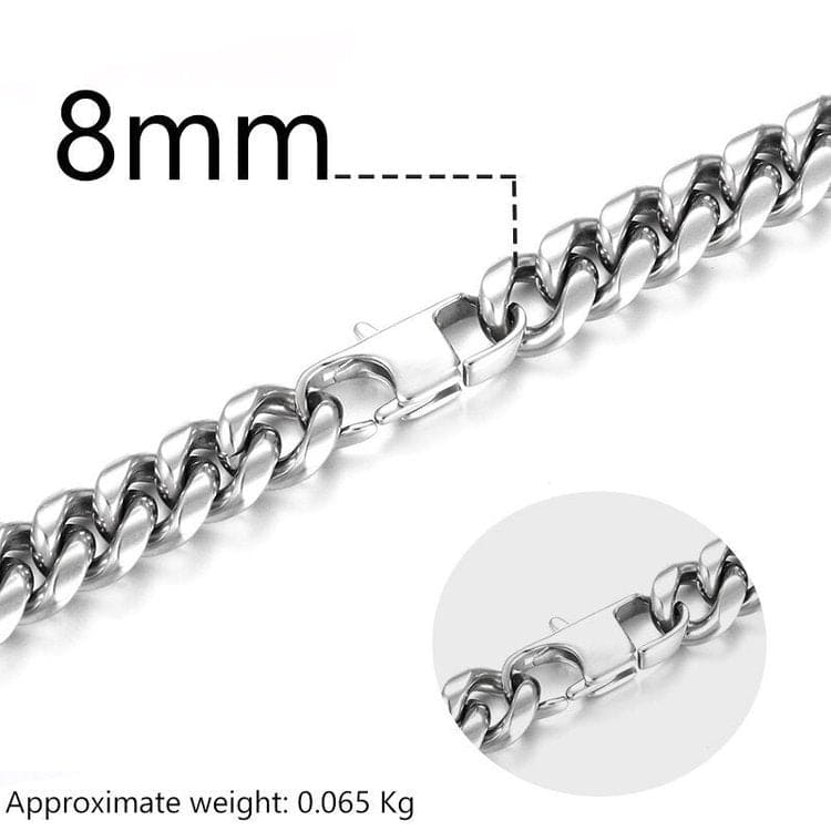 Cuban Link Chain - 3mm/6mm/8mm